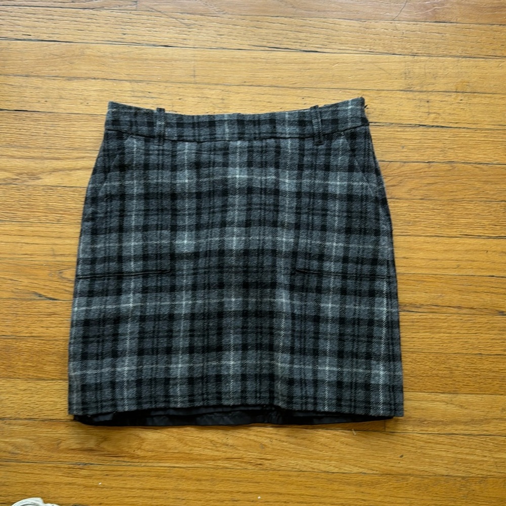 Eddie bauer plaid skirt size 6